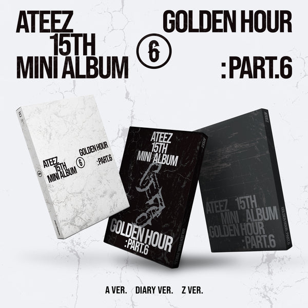 ATEEZ GOLDEN HOUR : Part.6 – A, DIARY, Z Ver.